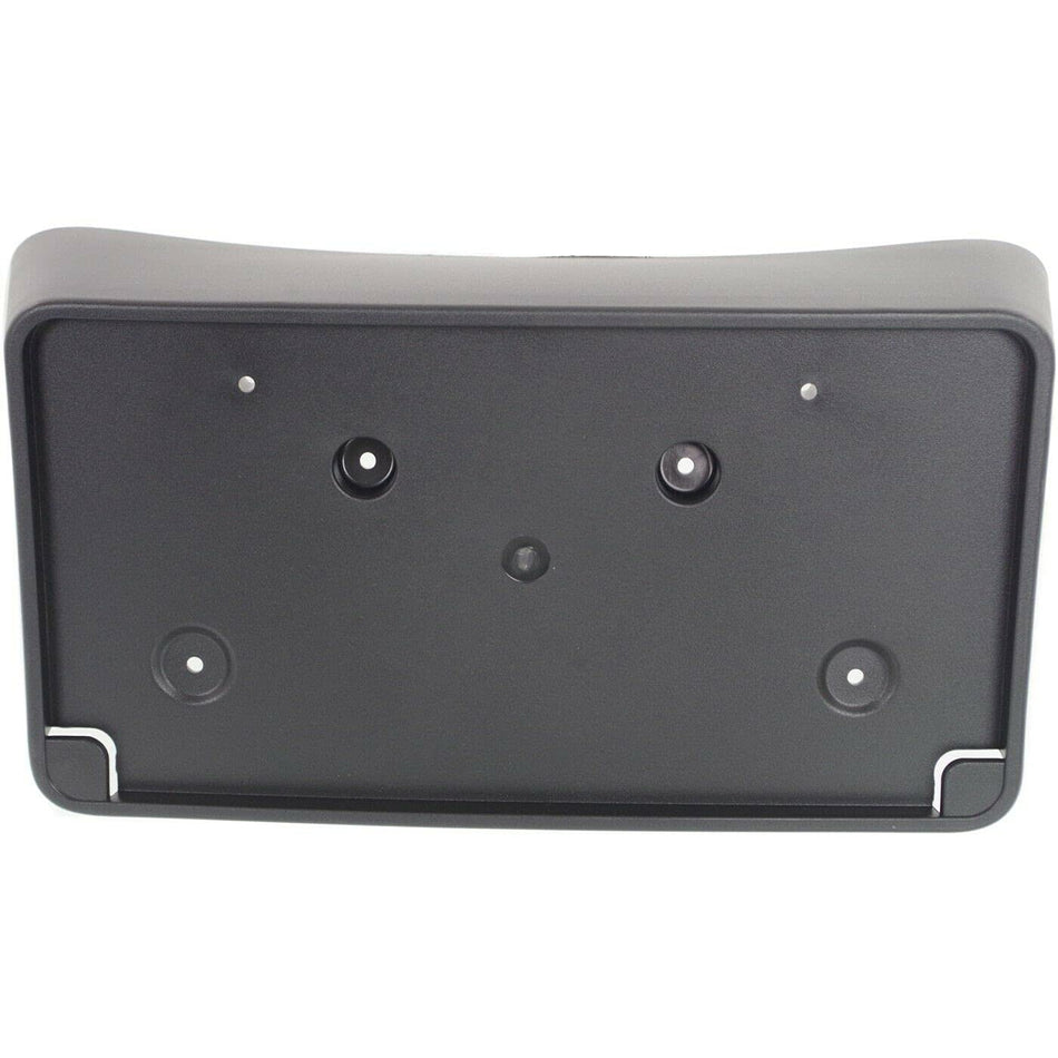 DAT AUTO PARTS Front Bumper License Plate Frame Tag Mounting Bracket Holder Replacement For 2007 - 2012 GMC Acadia Black Textured Made of Plastic G...