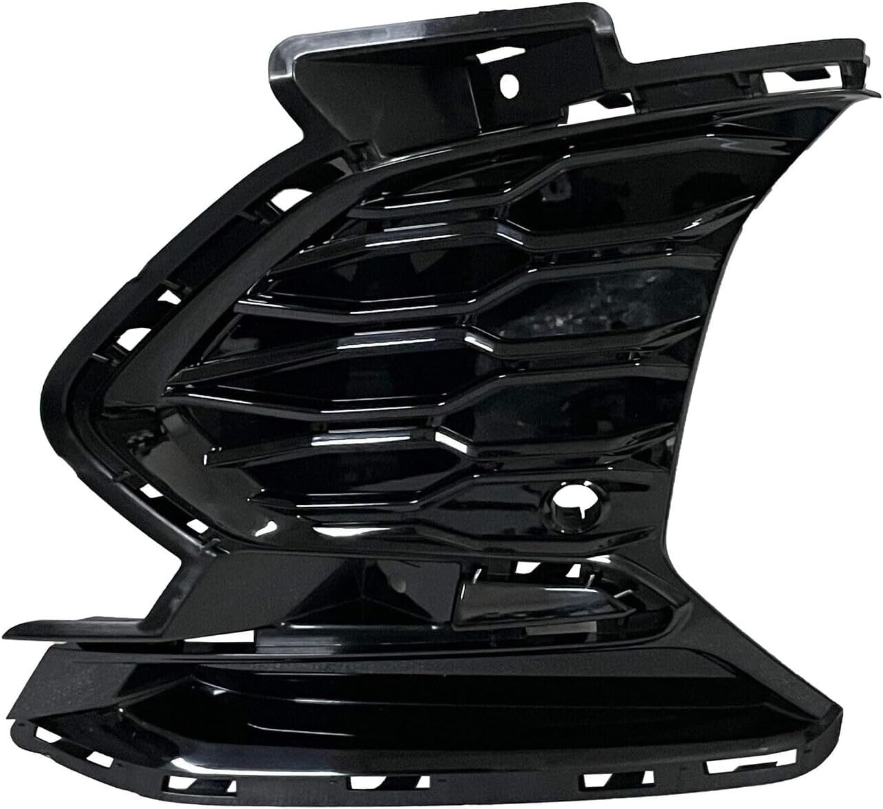 DAT AUTO PARTS Front Left Driver Side Fog Light Hole Cover Grille Molding Bumper Insert Replacement For 2022 2023 2024 Chevrolet Chevy Equinox RS M...