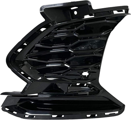 DAT AUTO PARTS Front Left Driver Side Fog Light Hole Cover Grille Molding Bumper Insert Replacement For 2022 2023 2024 Chevrolet Chevy Equinox RS M...
