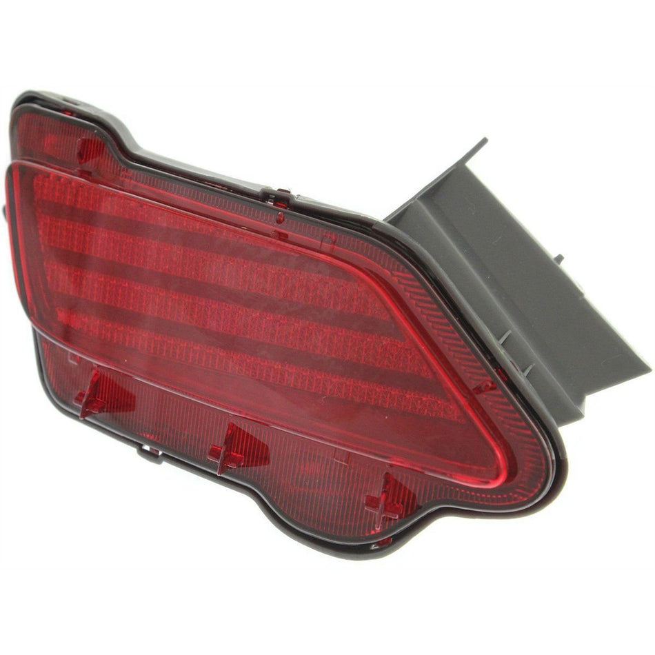 Rear Driver Side Bumper Cover Reflector Fits 2013-2015 Toyota RAV4 Red TO1184107 814900R010