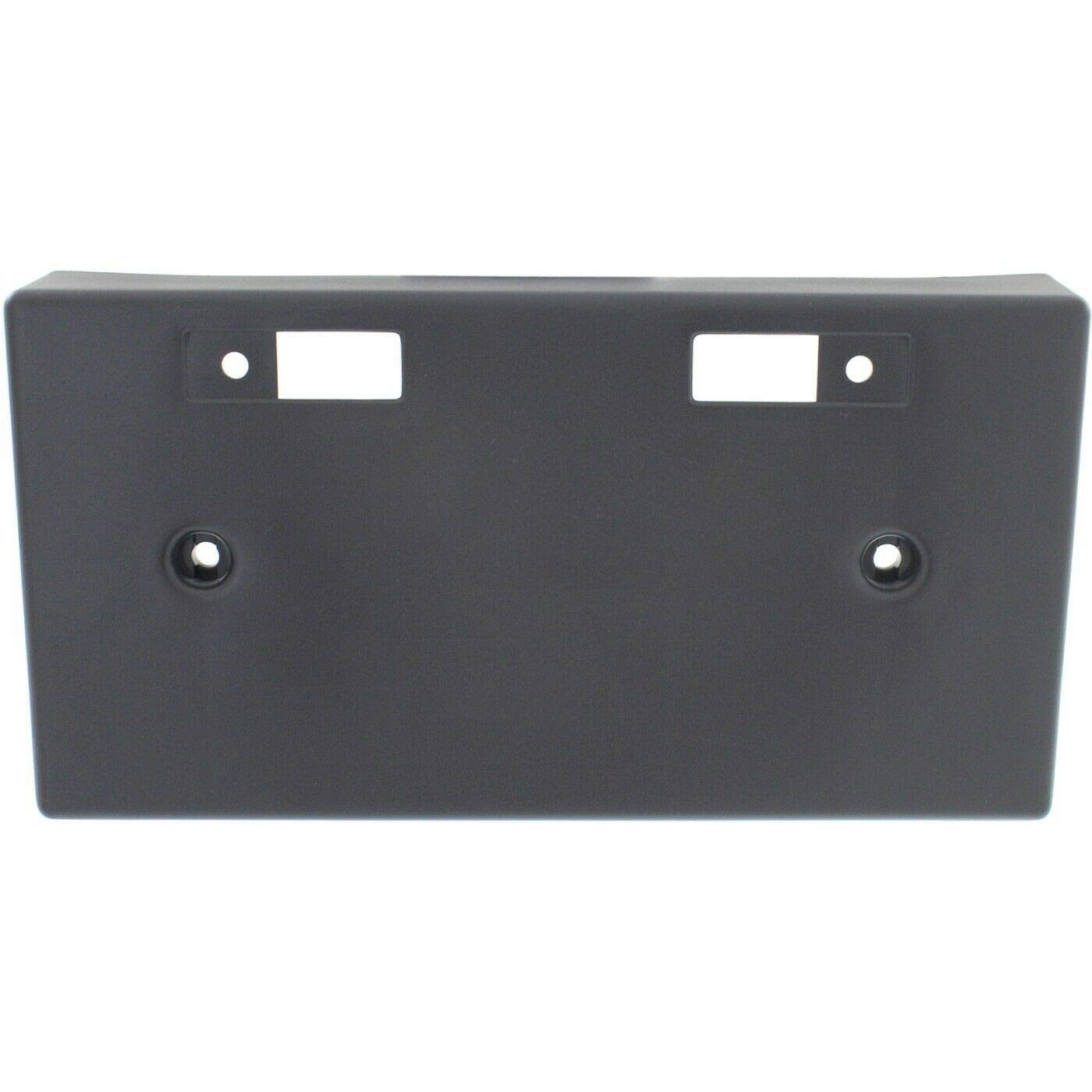 DAT AUTO PARTS Front Bumper License Plate Mounting Bracket Tag Holder Replacement for 2009-2015 Nissan Xterra Black Textured Plastic NI1068125 9621...