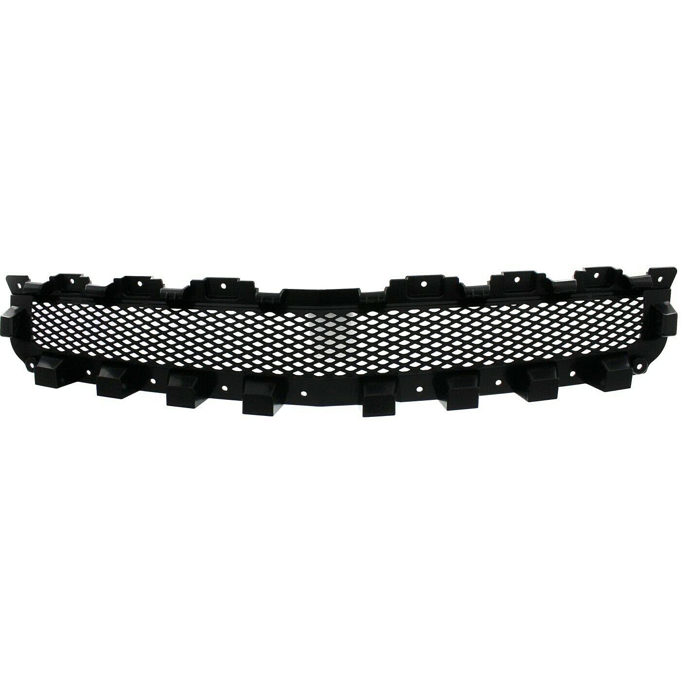 DAT AUTO PARTS Front Upper Bumper Grille Grill Assembly Insert Panel Replacement for 2008-2012 Chevrolet Malibu Matte-Black Textured Plastic GM1200...