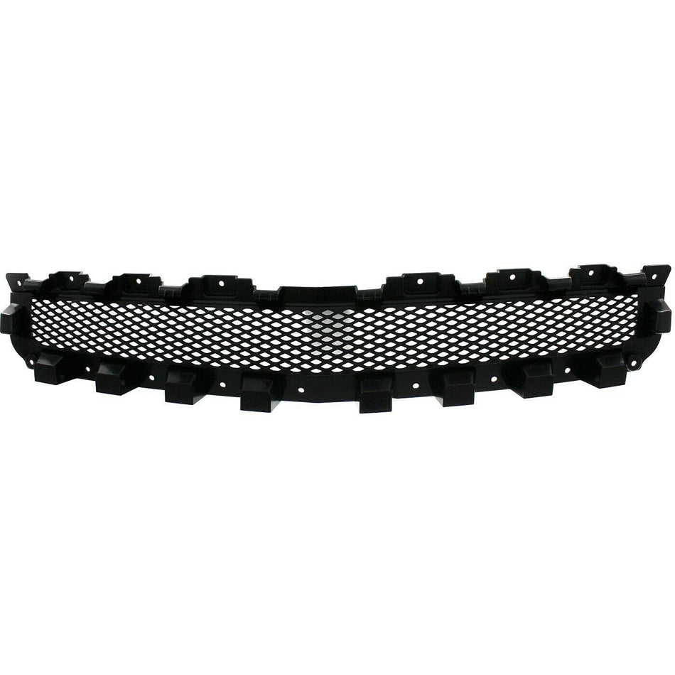 DAT AUTO PARTS Front Upper Bumper Grille Grill Assembly Insert Panel Replacement for 2008-2012 Chevrolet Malibu Matte-Black Textured Plastic GM1200...