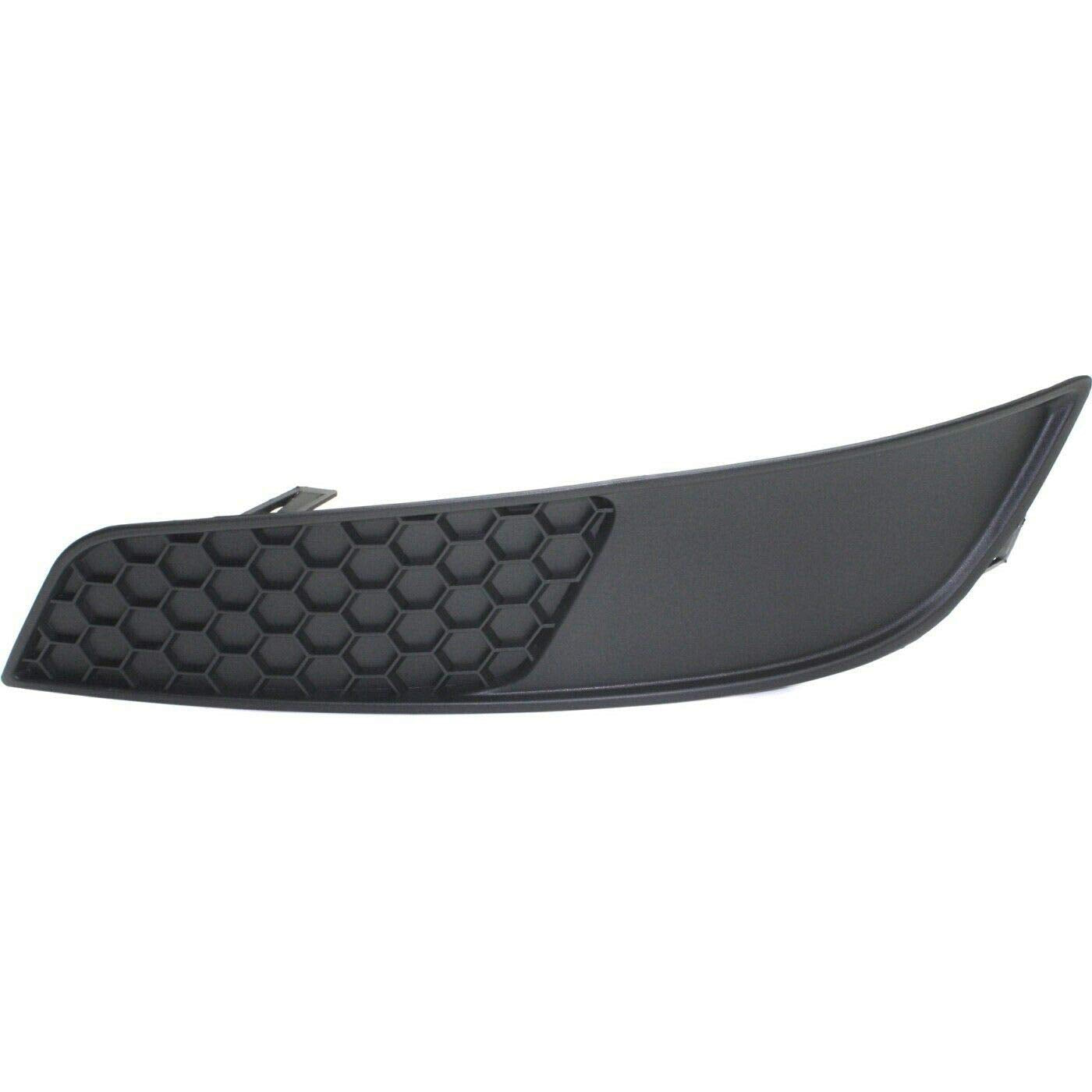 DAT AUTO PARTS Front Left Driver Side Fog Light Hole Cover Grille Trim Molding Bumper Insert Replacement for 2009 2010 Pontiac G6 with CTF Package ...