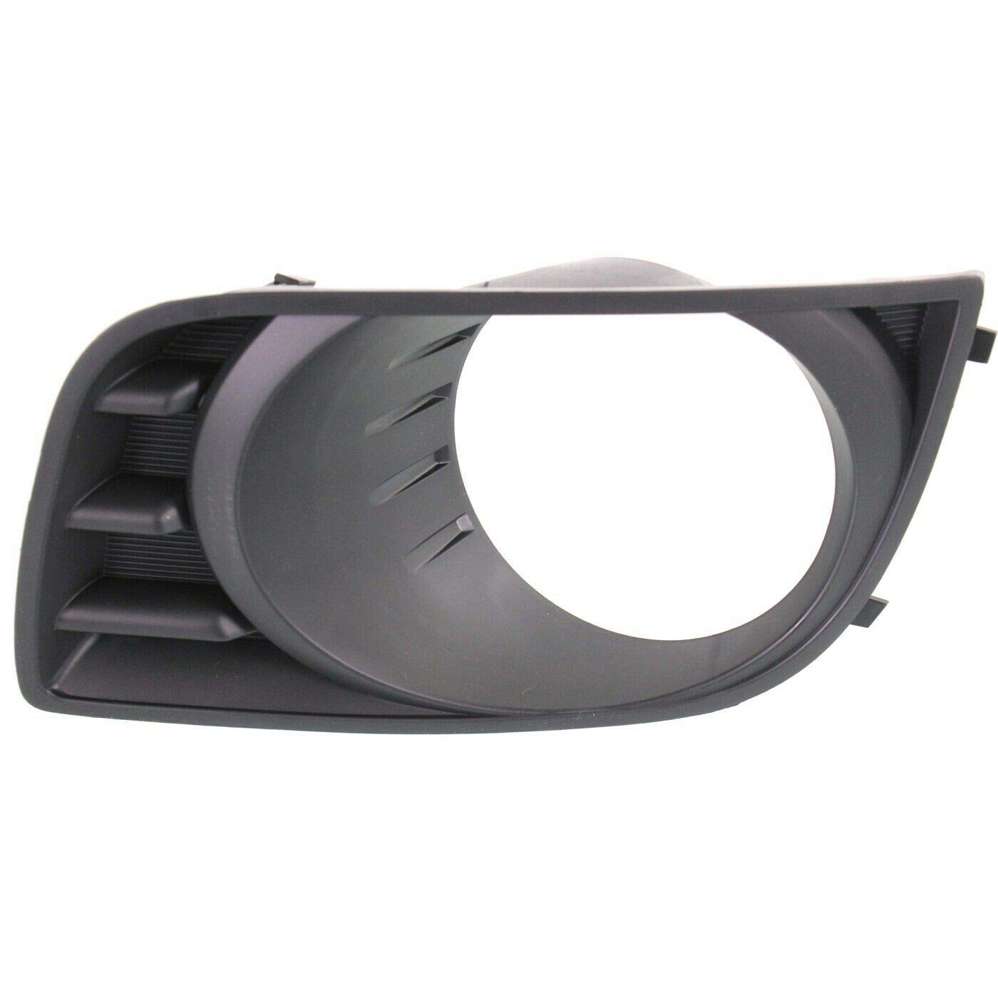 DAT AUTO PARTS Front Left Front Driver Side Bumper Insert Fog Light Cover Insert Trim Replacement For 2008-2017 Toyota Sequoia Black Textured Made ...