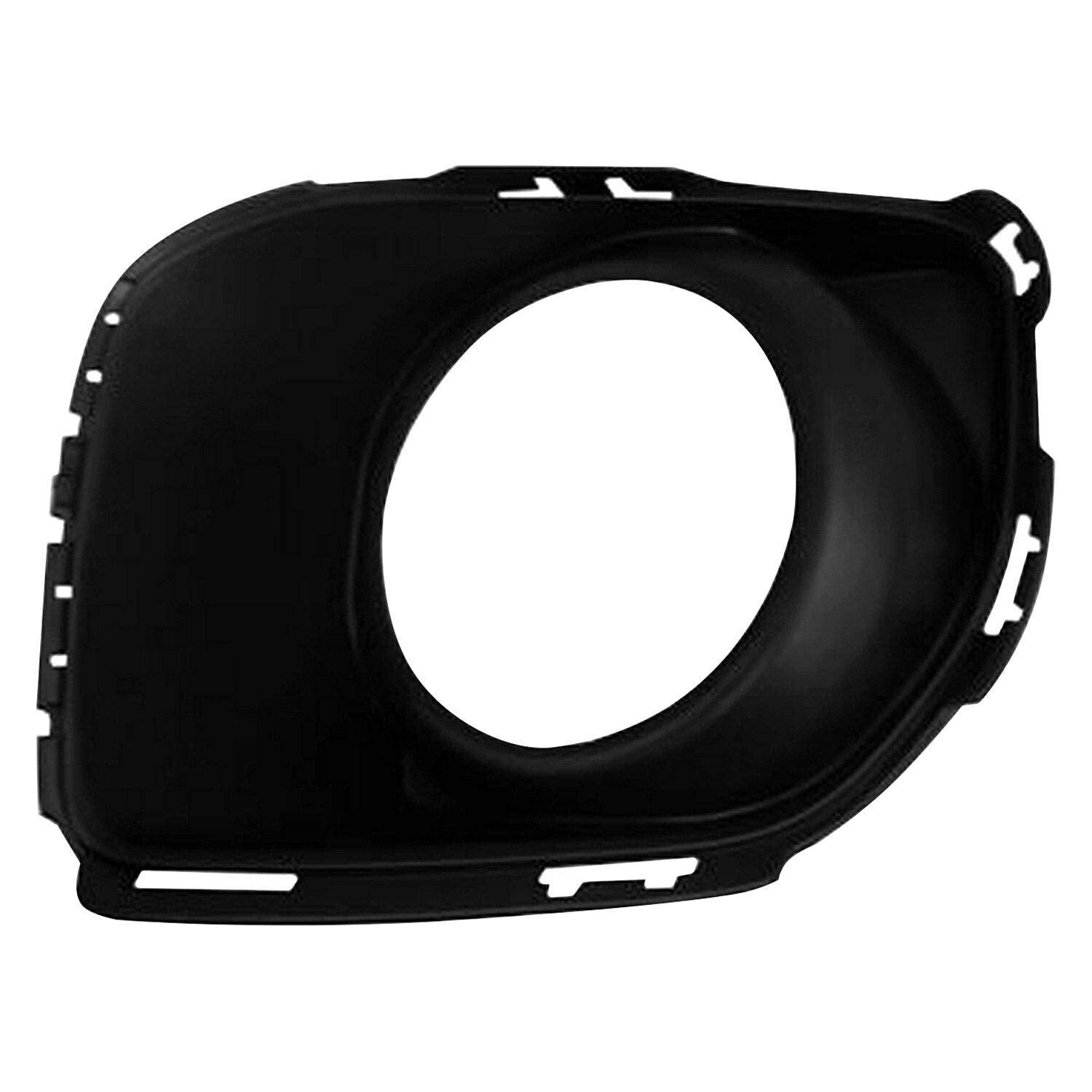 DAT AUTO PARTS Front Left Driver Side Fog Light Hole Bezel Cover Lamp Molding Bumper Insert Replacement For 2017-2020 GMC Canyon Pickup Truck Denal...