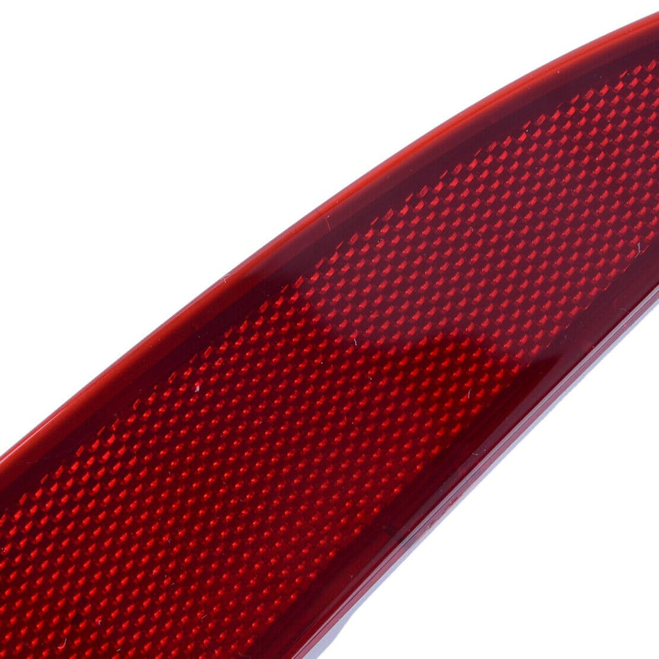 Rear Driver and Passenger Side Bumper Reflector Set of 2 Fits 2012-2014 Toyota Yaris 2012-2014 Yaris Hatchback Red Lens TO1184103 TO1185103