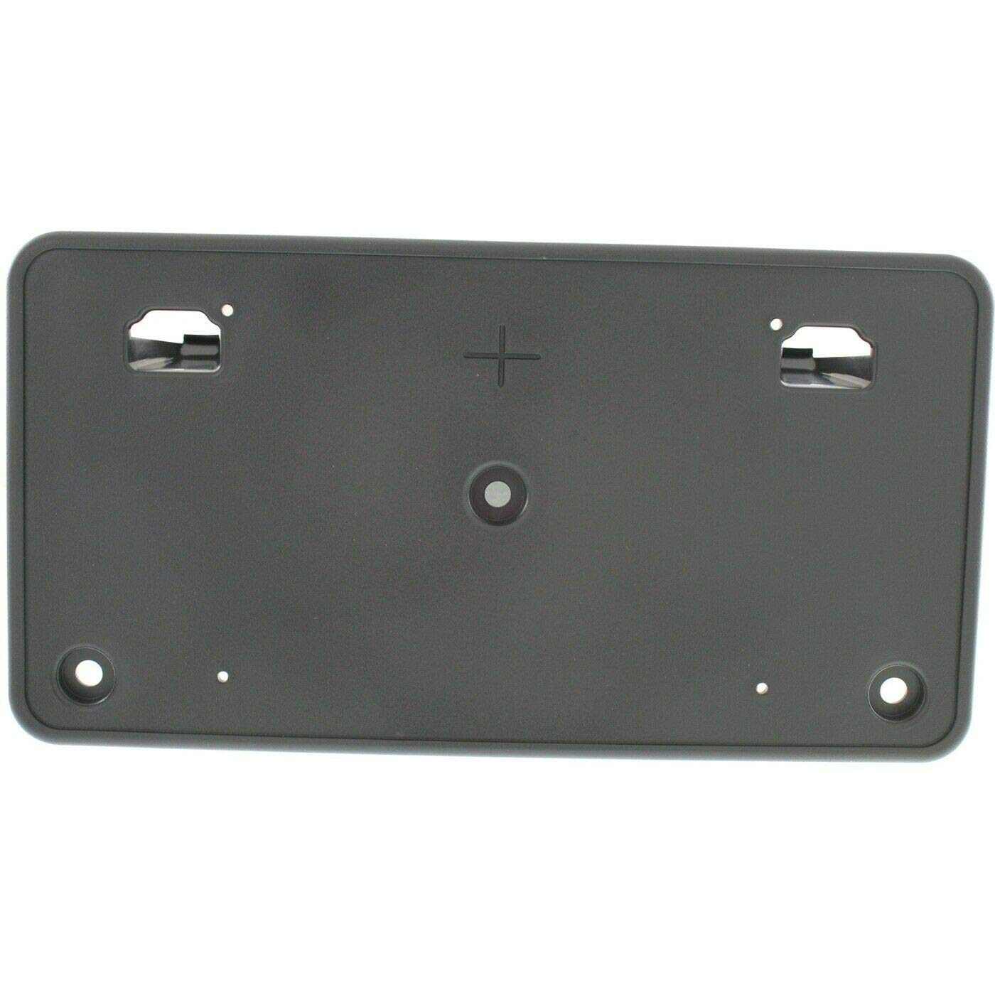 DAT AUTO PARTS Front Bumper License Plate Frame Tag Mounting Bracket Holder Cover Replacement for 2010-2014 Volkswagen Jetta Wagon Models, Golf Exc...