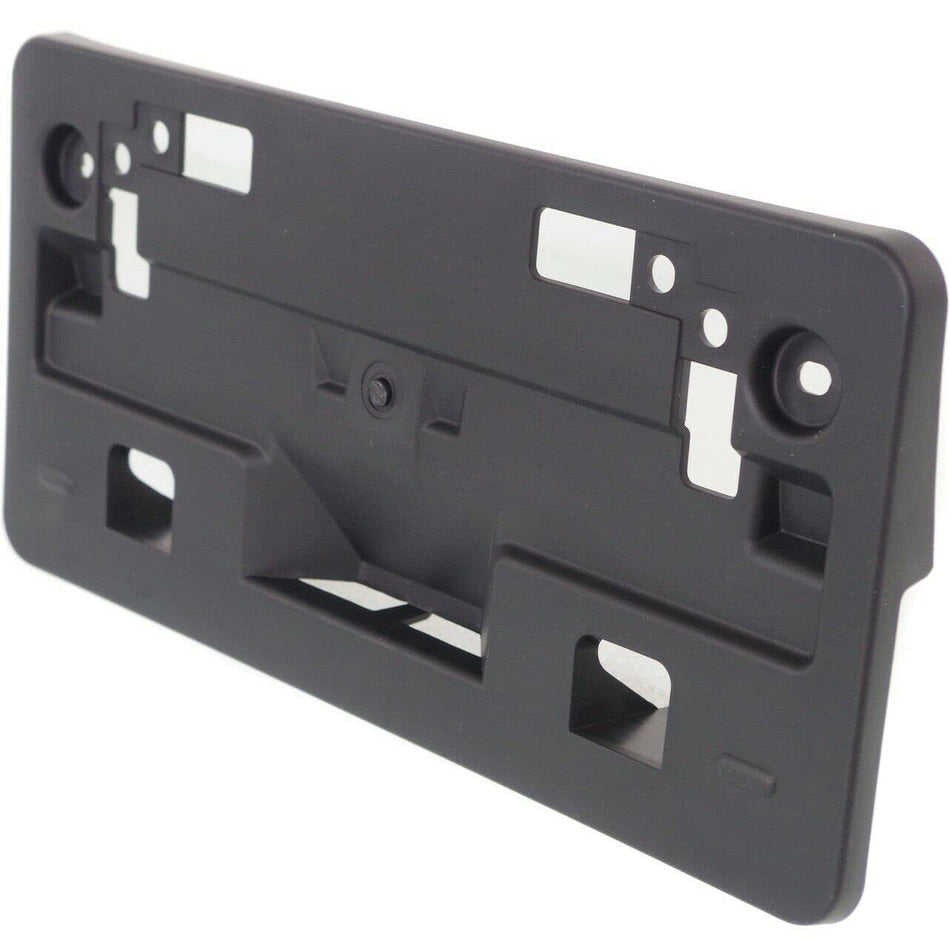 Front Bumper License Plate Bracket Fits 2013-2015 Lexus ES300h ES350 Black Textured LX1068113