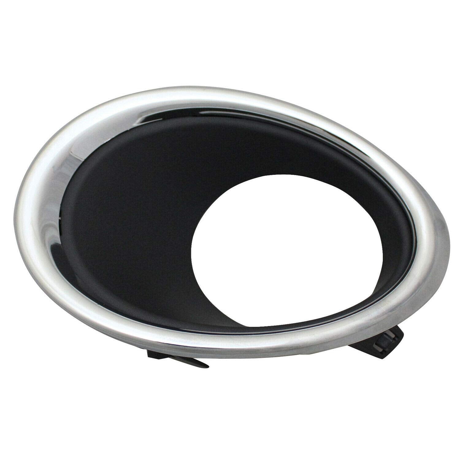 DAT AUTO PARTS Left Front Driver Side Fog Light Bezel Replacement for 17-19 Nissan Rogue Sport Black Textured NI1038156 622576MA0A