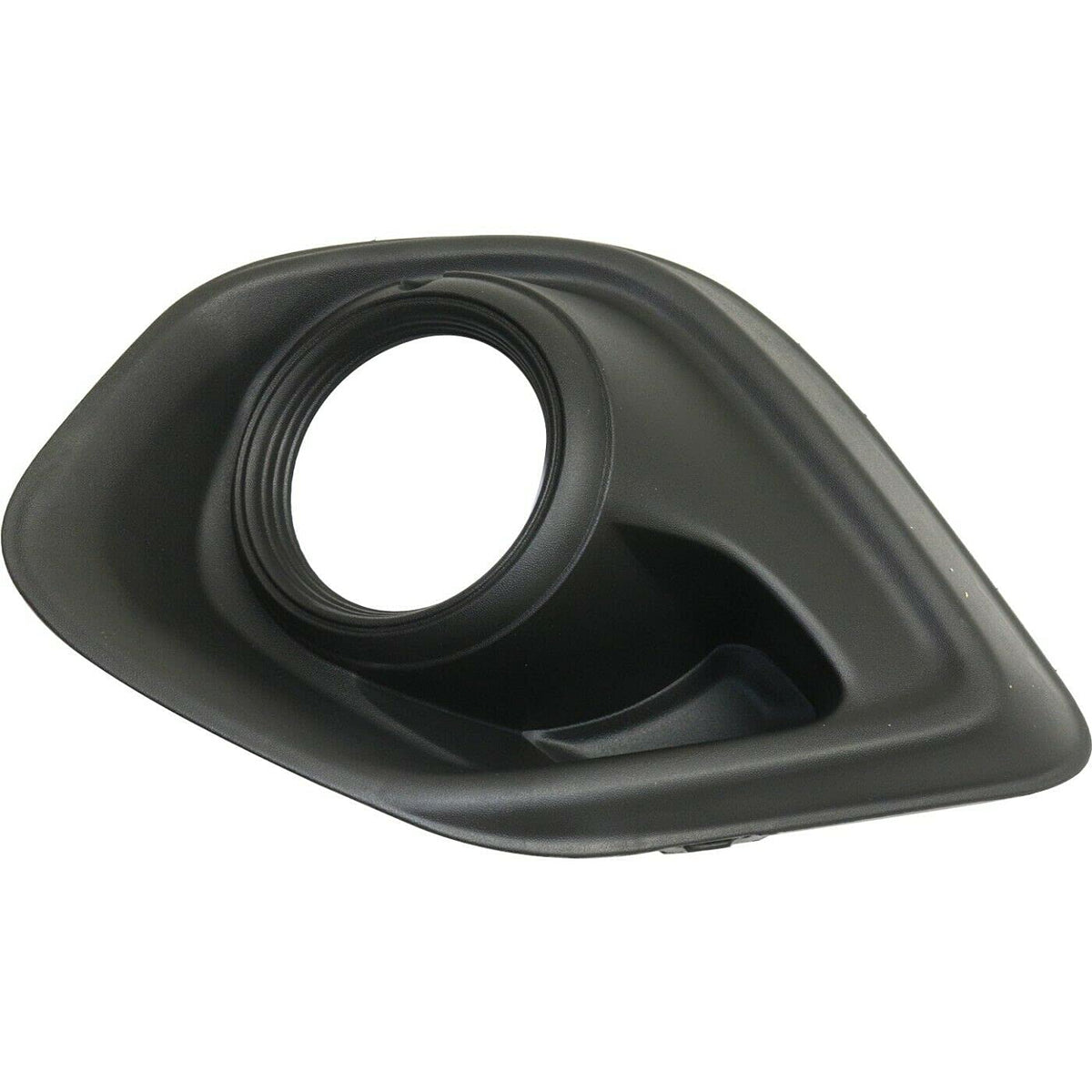 DAT AUTO PARTS Front Right Passenger Side Fog Light Cover Lamp Hole Bezel Trim Insert Replacement For 2013-2015 Mitsubishi Outlander Sport Black Te...
