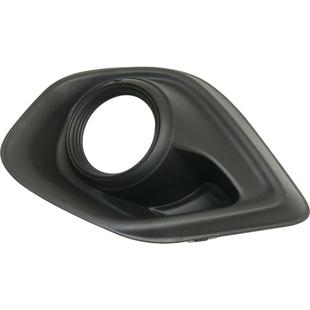 DAT AUTO PARTS Front Right Passenger Side Fog Light Cover Lamp Hole Bezel Trim Insert Replacement For 2013-2015 Mitsubishi Outlander Sport Black Te...