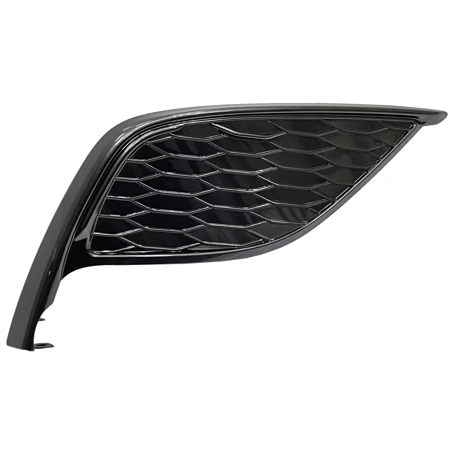 DAT AUTO PARTS Front Right Passenger Side Bumper Fog Light Cover Grille Molding Insert Bezel Trim Replacement For 2021 - 2023 Toyota Camry Dark Gra...