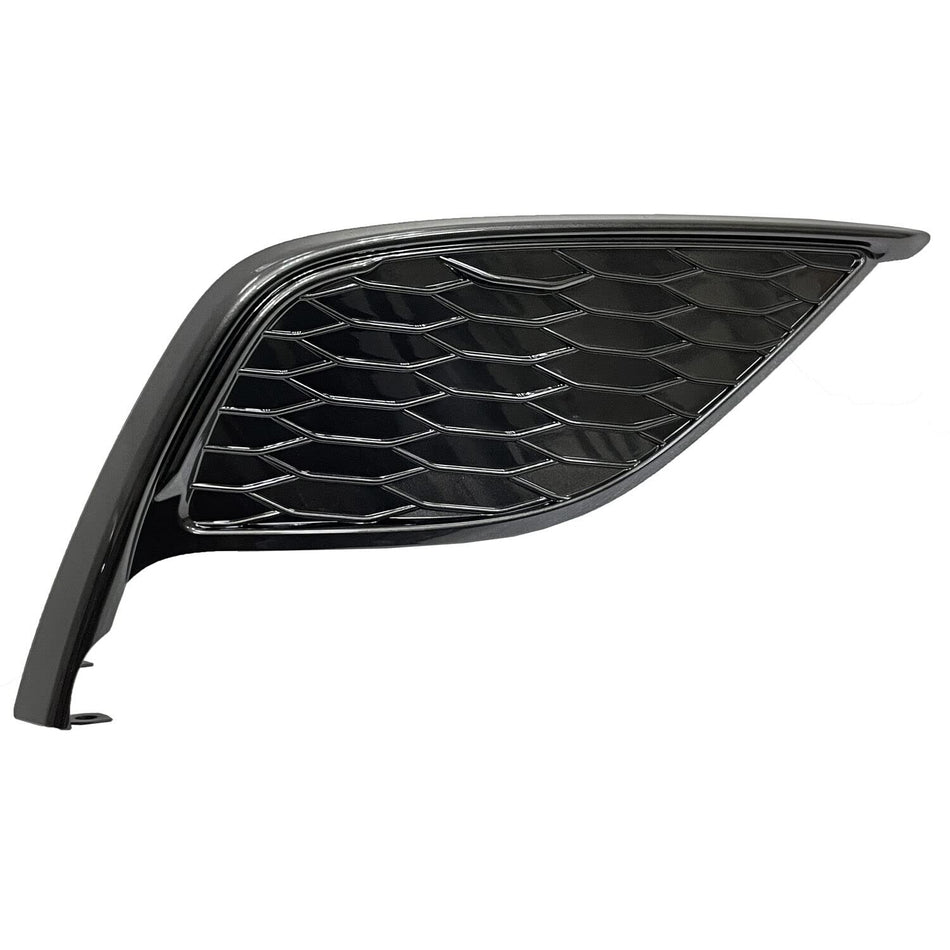 DAT AUTO PARTS Front Right Passenger Side Bumper Fog Light Cover Grille Molding Insert Bezel Trim Replacement For 2021 - 2023 Toyota Camry Dark Gra...