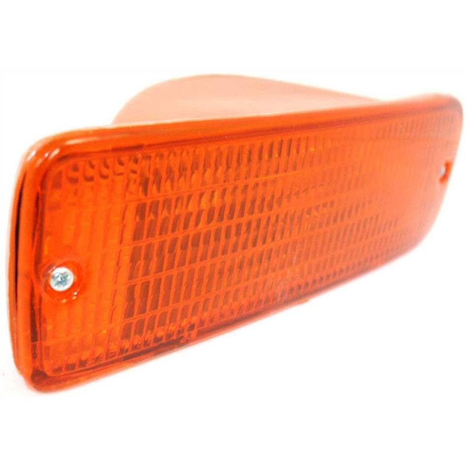 DAT AUTO PARTS Front Left Driver Side Turn Signal Light Housing Marker Assembly Bumper Insert Reflector Replacement For 1996 1997 1998 Toyota 4Runn...