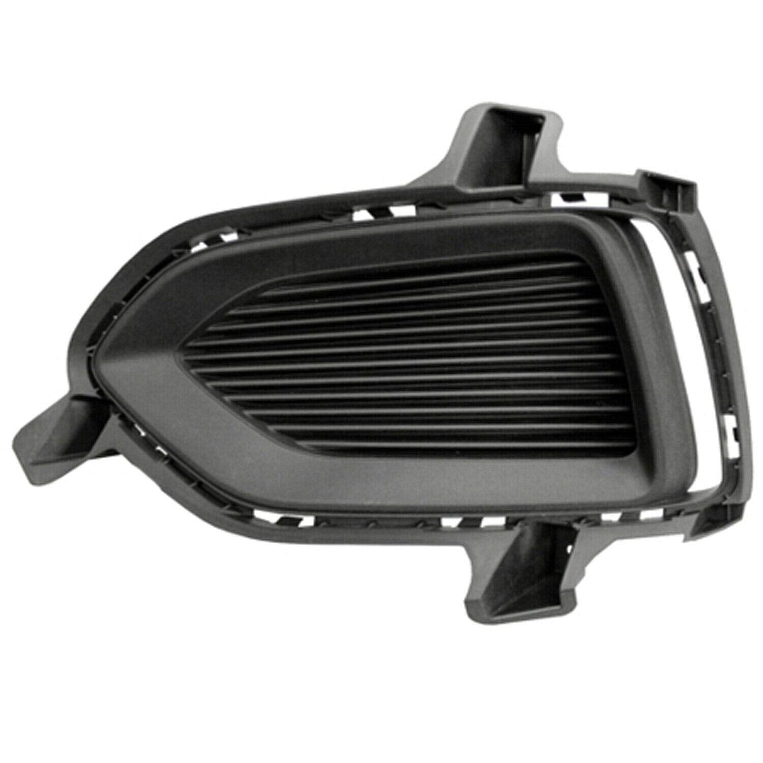 DAT AUTO PARTS Front Left Driver Side Fog Light Hole Cover Grille Trim Bezel Bumper Insert Replacement for 2018-2022 Hyundai Accent Sedan & Hatchba...