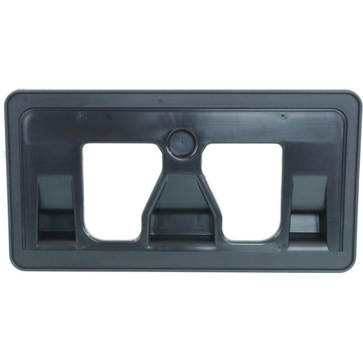 DAT AUTO PARTS Front Bumper License Plate Mounting Bracket Tag Holder Replacement 2009-2014 Honda Fit Black Textured Plastic HO1068106 71145TK6A00