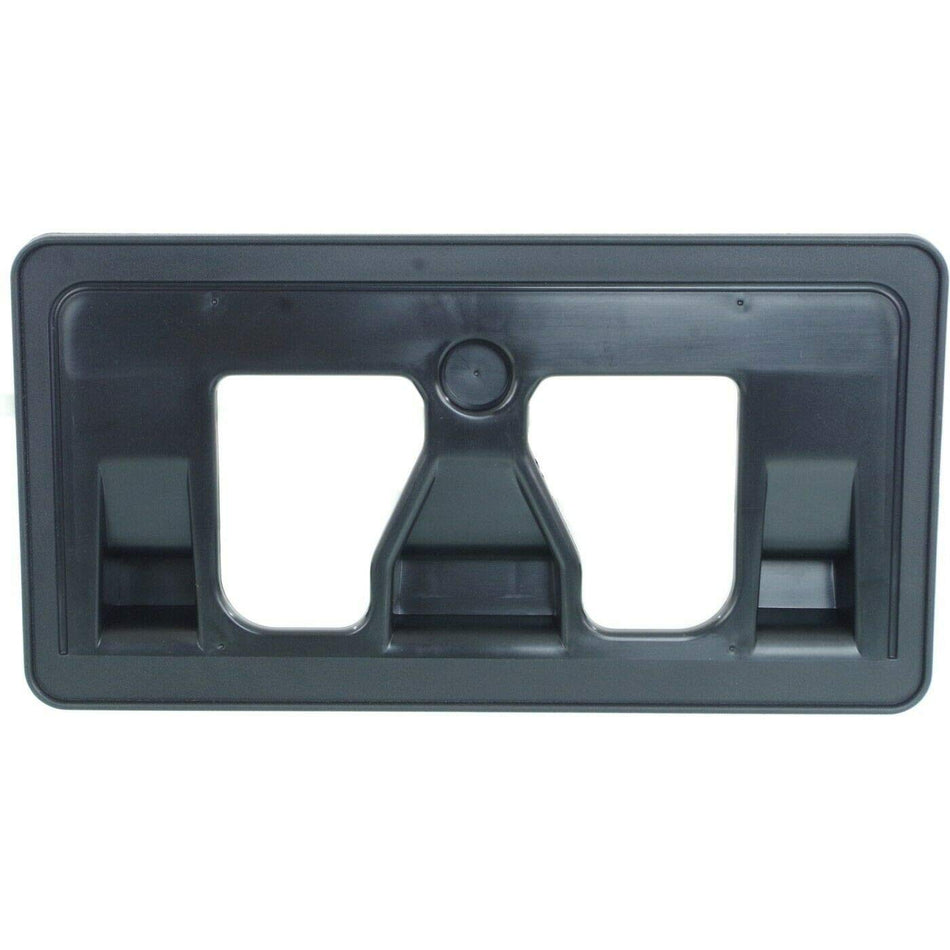 DAT AUTO PARTS Front Bumper License Plate Mounting Bracket Tag Holder Replacement 2009-2014 Honda Fit Black Textured Plastic HO1068106 71145TK6A00