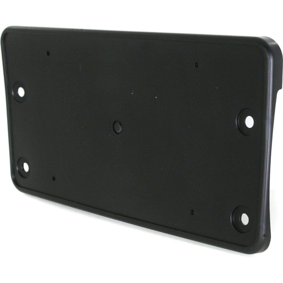 DAT AUTO PARTS Front Bumper License Plate Frame Tag Mounting Bracket Holder Replacement for 2006-2010 Volkswagen Passat Black Textured Plastic VW10...