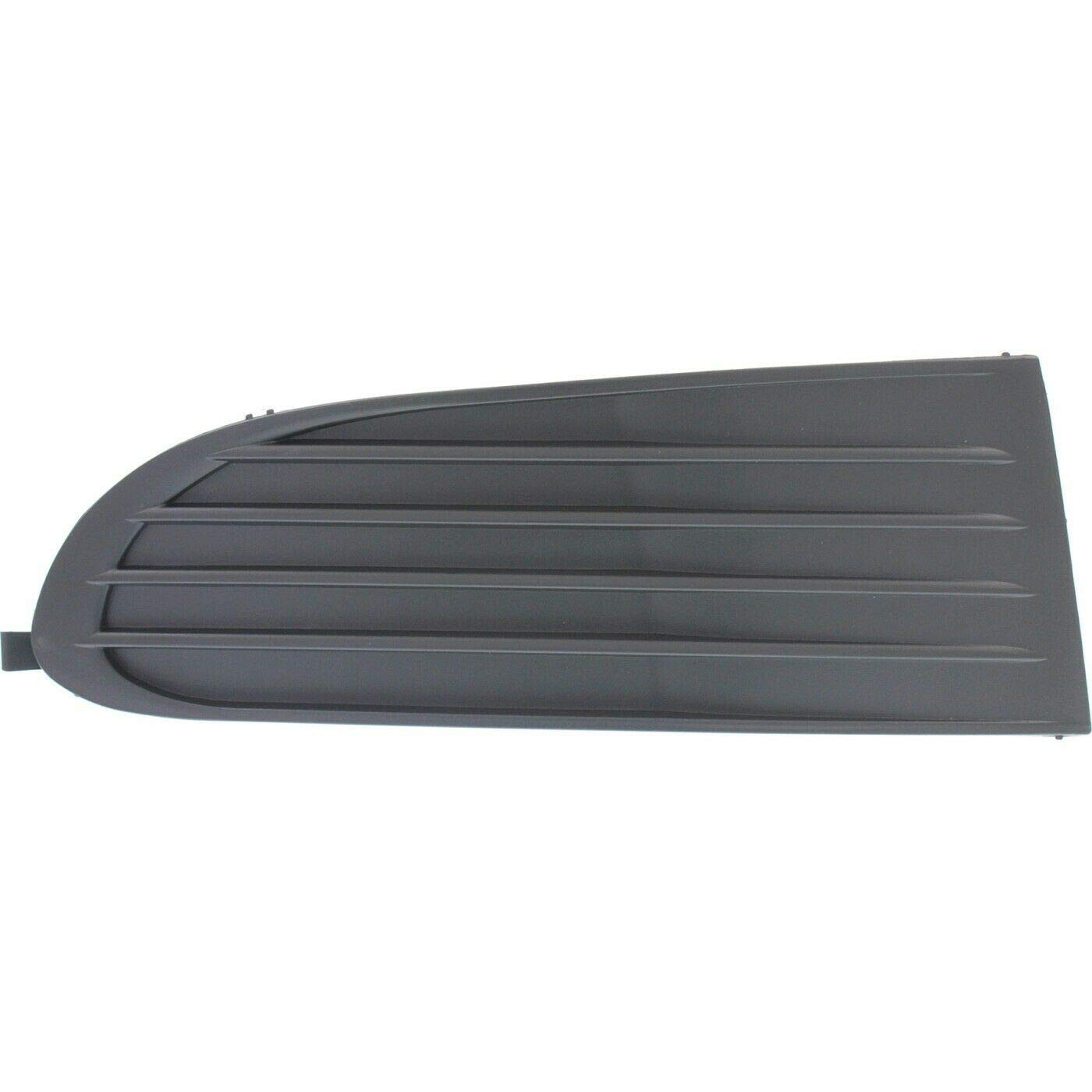 DAT AUTO PARTS Front Right Passenger Side Bumper Fog Light Hole Cover Trim Insert Replacement for 2009-2020 Dodge Journey for 1-Piece Covers Black ...