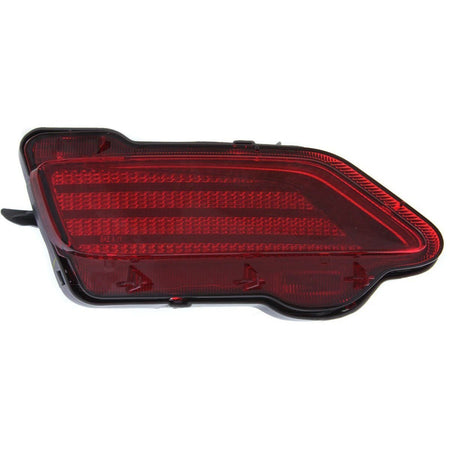 DAT AUTO PARTS Rear Left Driver Side Bumper Cover Reflector Replacement For 2013-2015 Toyota RAV4 Red Light Lens TO1184107 814900R010