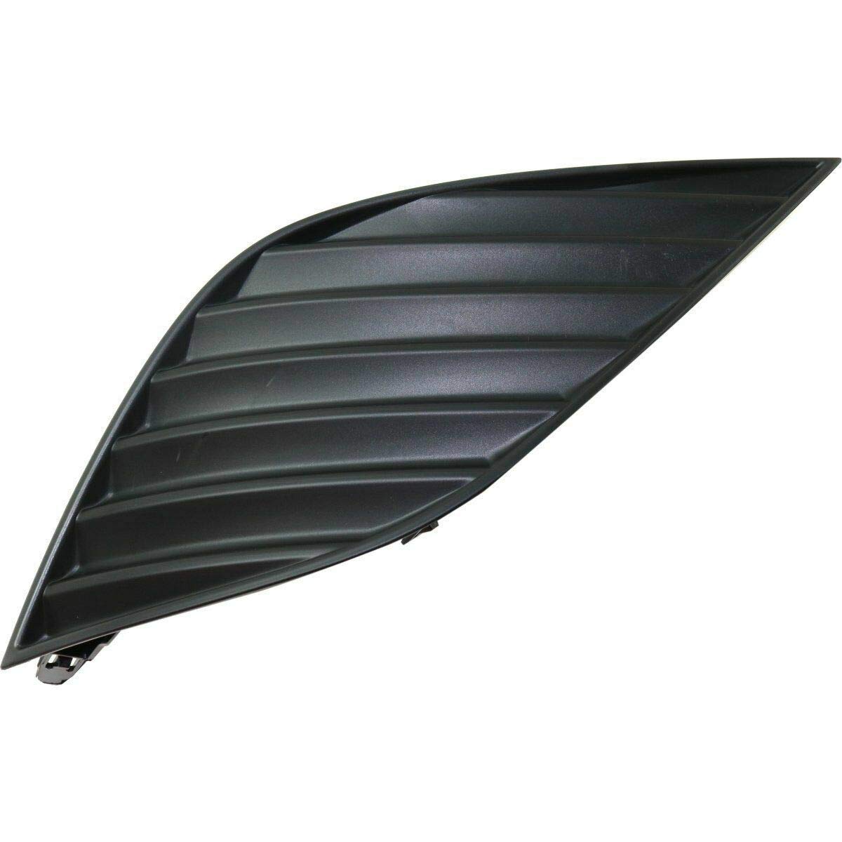 DAT AUTO PARTS Front Left Driver Side Fog Light Bumper Cover Replacement For 2018-2020 Toyota Camry SE Models Black Textured Made of Plastic TO1038...