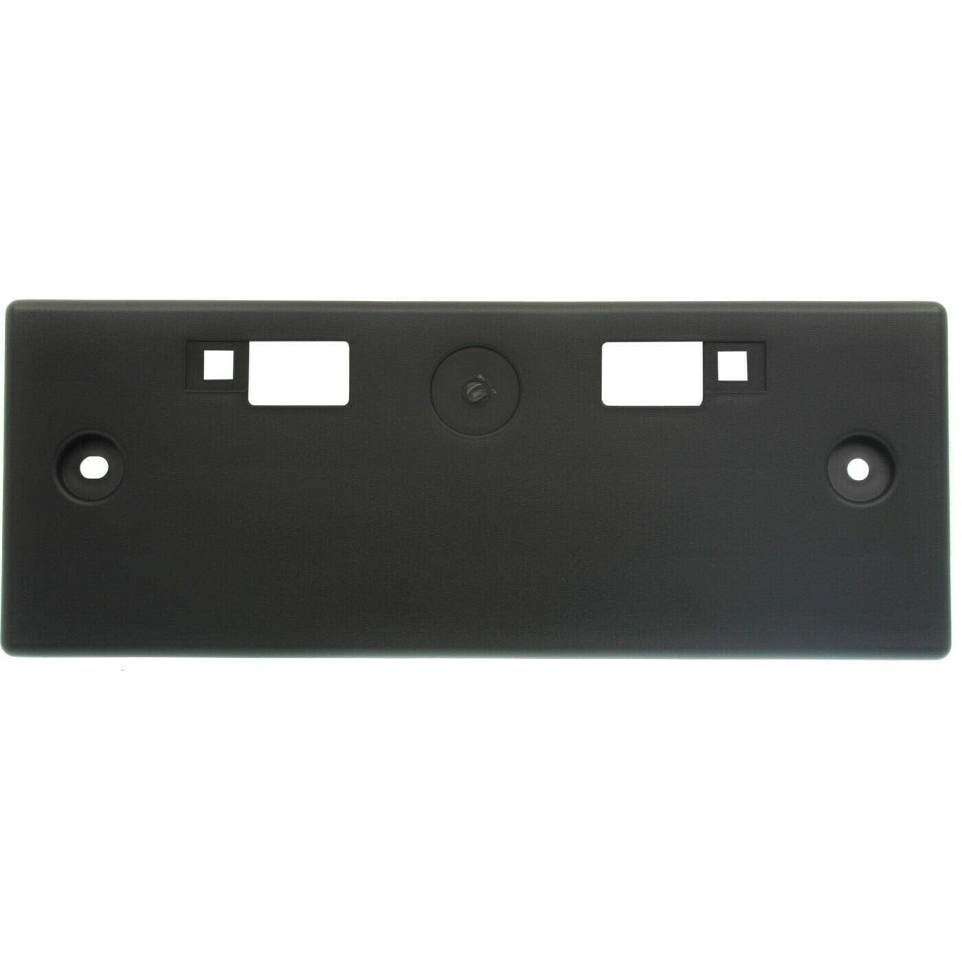 DAT AUTO PARTS Front Bumper License Plate Bracket Frame Cover Tag Holder Replacement for 2013-2021 Nissan NV200 Black Trextured Plastic NI1068133 9...