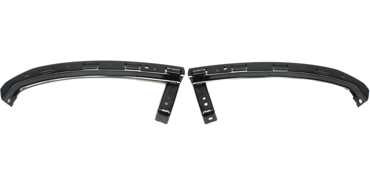 DAT AUTO PARTS Front Left Driver & Right Passenger Side Bumper Cover Bracket Set of 2 Replacement for 2001-2005 Honda Civic All Models Black Steel ...