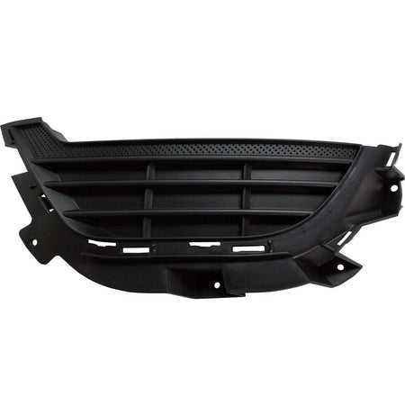 DAT AUTO PARTS Front Left Driver Side Fog Light Hole Cover Grille Trim Molding Bumper Insert Replacement For 2017-2020 Lincoln MKZ 2.0 Turbo Models...