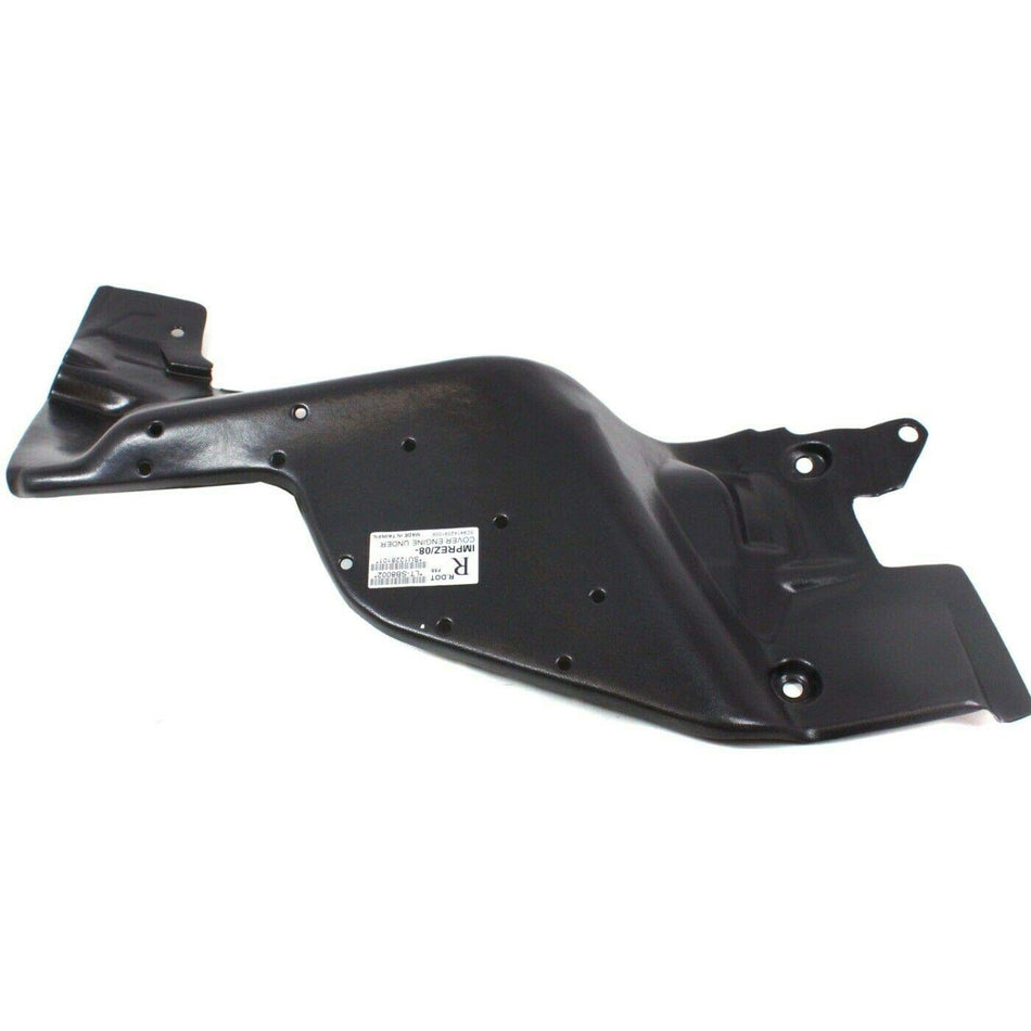 DAT AUTO PARTS Front Right Passenger Side Under Car Cover Splash Shield Insert Replacement For 2008-2011 Subaru Impreza Outback Sport WRX & WRX STI...