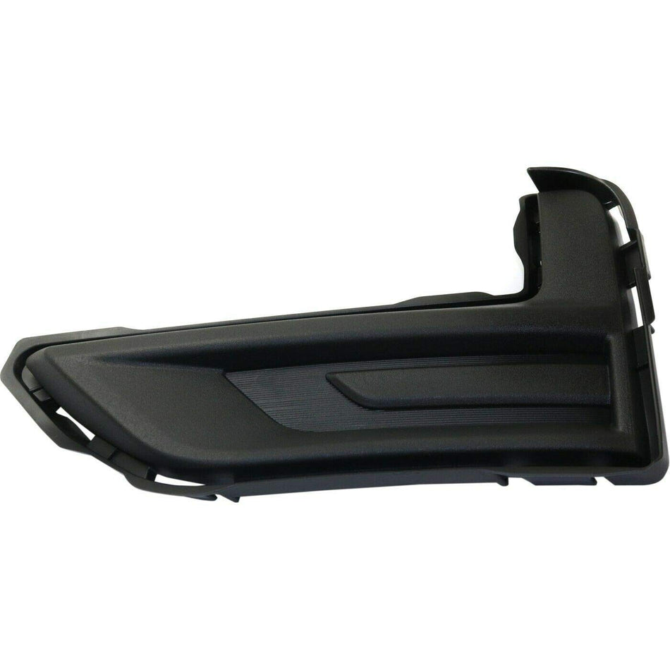 DAT AUTO PARTS Front Left Driver Side Fog Light Cover Replacement for 17-20 Nissan Rogue Black Textured NI1038148 622576FL0A
