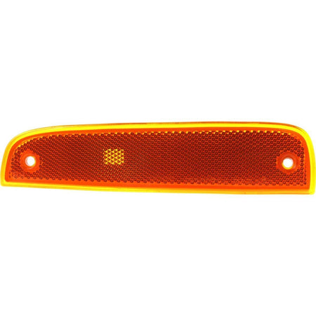 DAT AUTO PARTS Front Right Passenger Side Single Marker Light Fender Reflector Assembly Replacement For 1997-2001 Jeep Cherokee XJ Orange Plastic L...