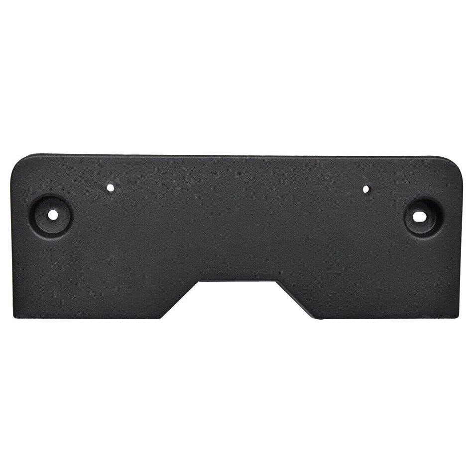 DAT AUTO PARTS Front License Plate Bracket Frame Cover Tag Holder Replacement for 2020 - 2022 Nissan Versa Sedan Black Textured PP Plastic NI106815...