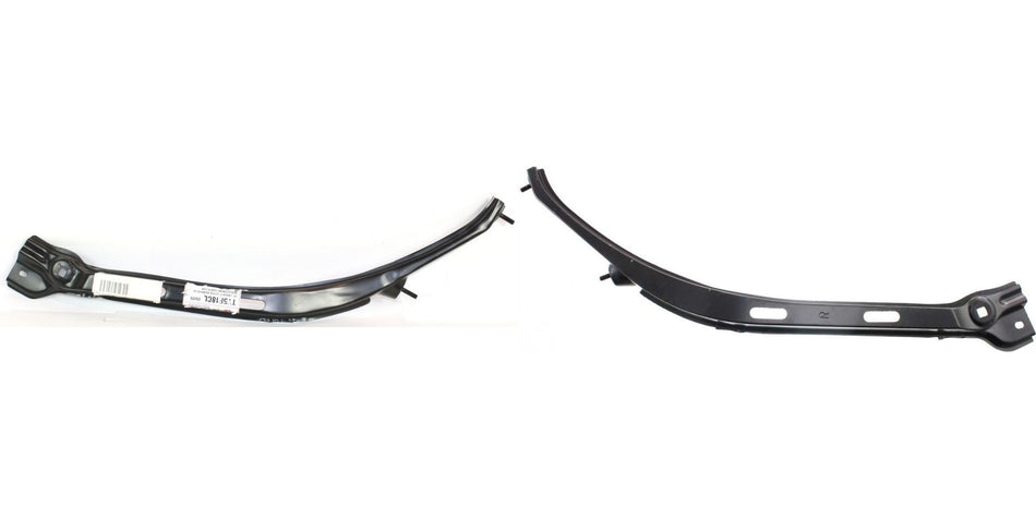 DAT AUTO PARTS Front Left Driver and Right Passenger Side Bumper Cover Support Bracket Retainer Replacement for 2005-2011 Toyota Tacoma Black Steel...