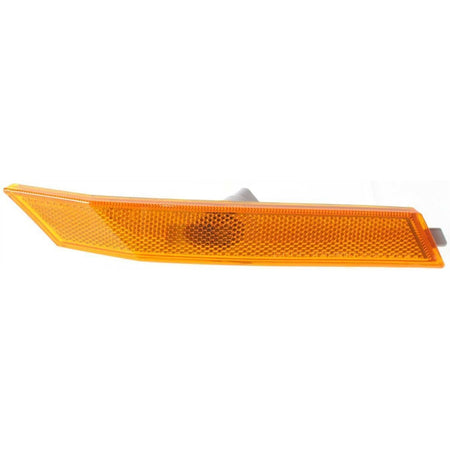 DAT AUTO PARTS Front Right Passenger Side Bumper Lens Reflector Signal Marker Light Orange Lamp Plastic Assembly Replacement For 2006-2009 Ford Fus...