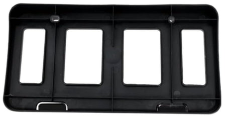 DAT AUTO PARTS Front Bumper License Plate Frame Tag Mounting Bracket Holder Replacement for 2009-2016 Toyota Venza Black Textured Plastic TO1068116...