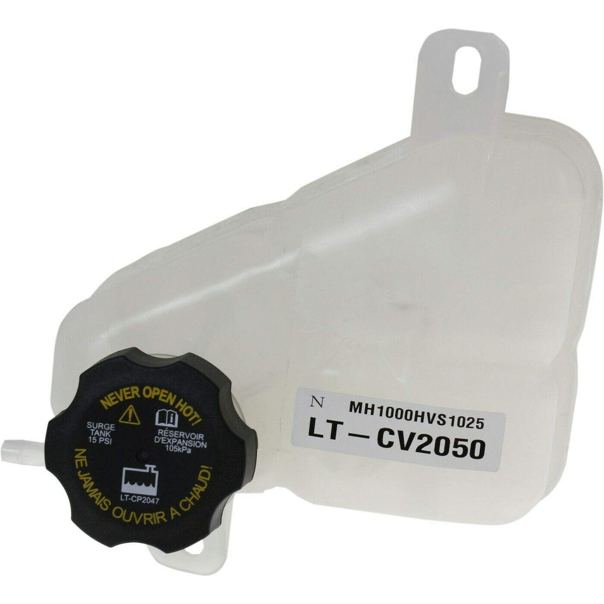DAT AUTO PARTS Engine Coolant Recovery Bottle Overflow Tank With Cap Replacement for 2007-2012 Chevrolet Malibu 2007-2010 Pontiac G6 2007-2009 Satu...