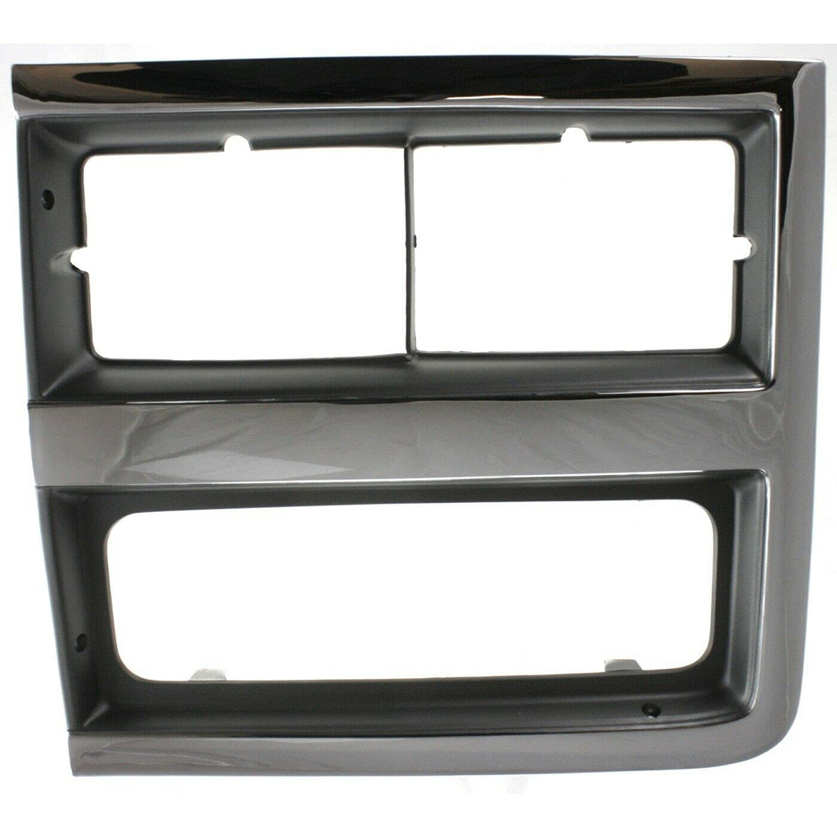 DAT AUTO PARTS Front Left Driver Side Head Light Door Replacement For 89 - 91 Chevrolet Suburban Chrome Finish GM2512161 15628669
