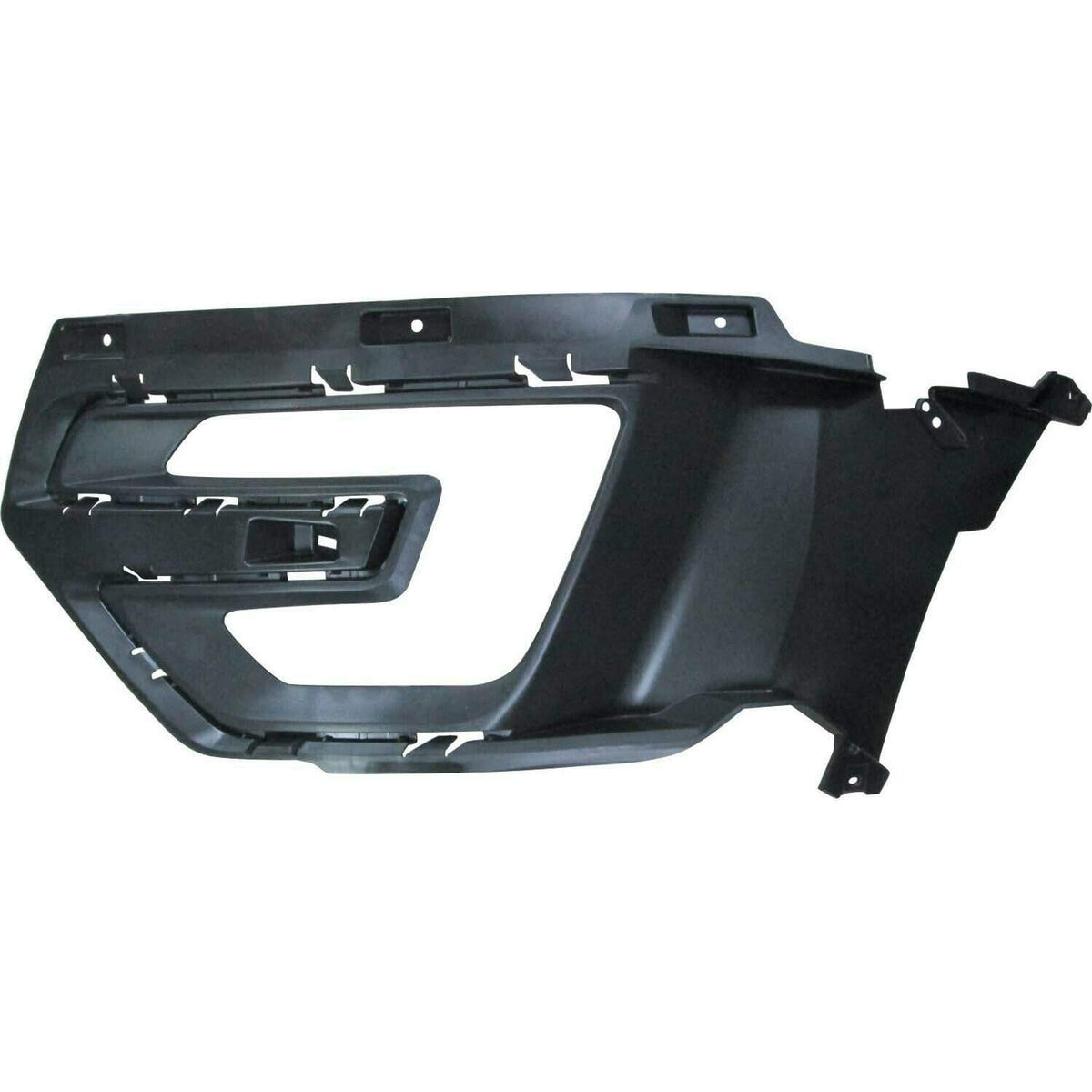 DAT AUTO PARTS Front Left Driver Side Fog Light Hole Bezel Cover Trim Molding Bumper Insert Replacement For 2016-2019 Ford Explorer Black Textured ...