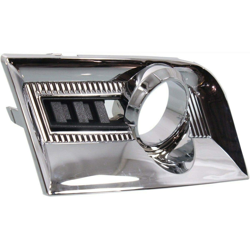 DAT AUTO PARTS Front Left Driver Side Fog Lamp Bezel Light Hole Cover Trim Molding Bumper Insert Replacement for 2010-2015 GMC Terrain Except Denal...