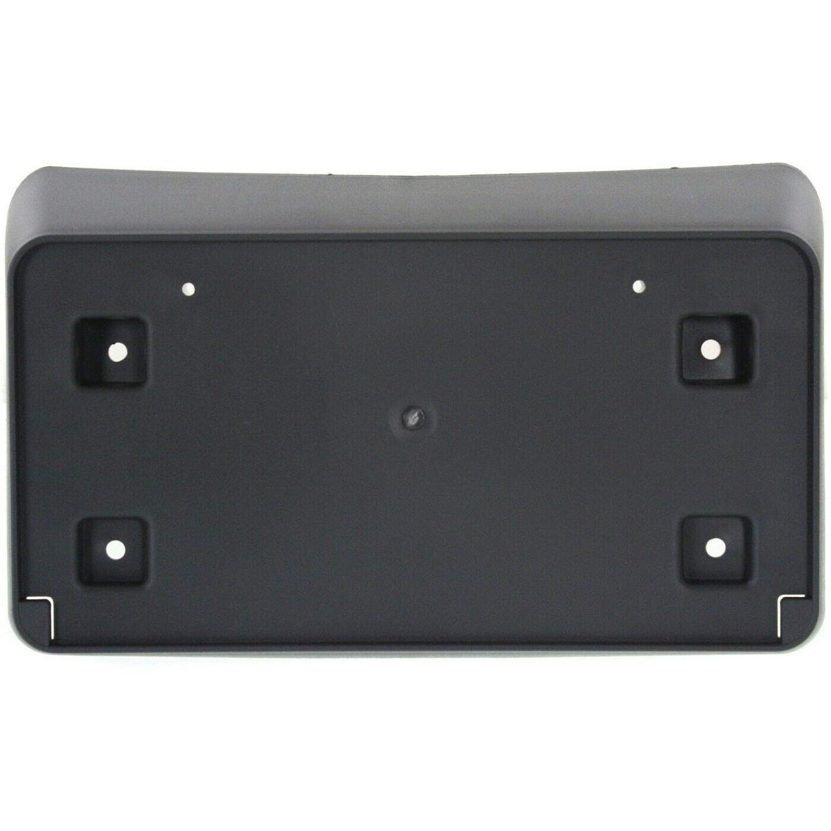 DAT AUTO PARTS Front Bumper License Plate Frame Tag Mounting Bracket Holder Replacement for 2011 - 2014 Dodge Challenger Black Textured PP Plastic ...