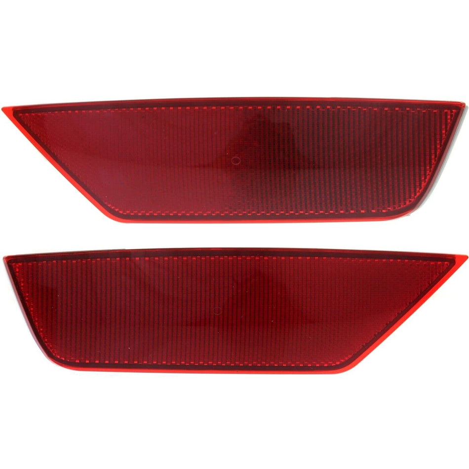 DAT AUTO PARTS Rear Left Driver and Right Passenger Side Pair Bumper Cover Marker Light Reflector Lamp Insert Set Of 2 Replacement For 2013-2019 Fo...