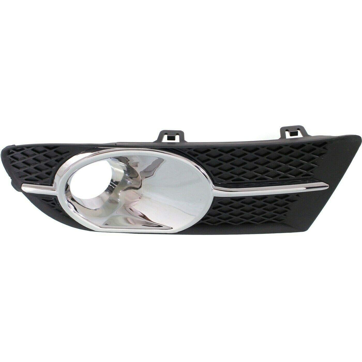 DAT AUTO PARTS Front Left Driver Side Fog Light Bezel Cover Trim Molding Bumper Insert Replacement For 2012-2017 Buick Verano Black Textured Plasti...