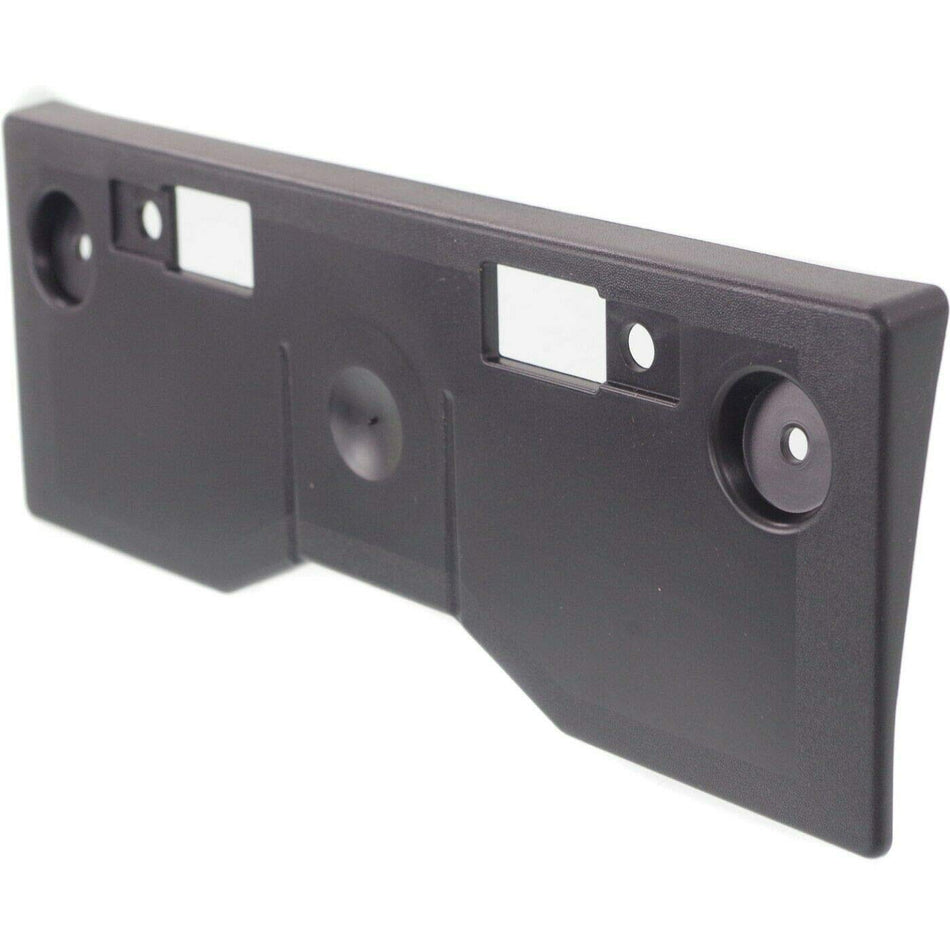 DAT AUTO PARTS Front Bumper License Plate Mounting Bracket Tag Holder Replacement for 2013-2015 Nissan Sentra Black Textured Plastic NI1068116 9621...
