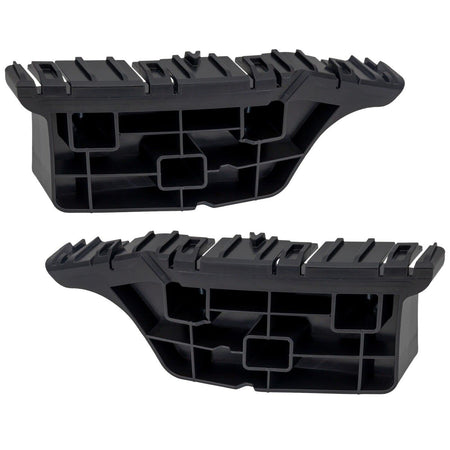 Front Left Driver & Right Passenger Side Pair Bumper Support Mounting Bracket Set of 2 Replacement For 2015-2020 Chevrolet Chevy Suburban Tahoe Bla...