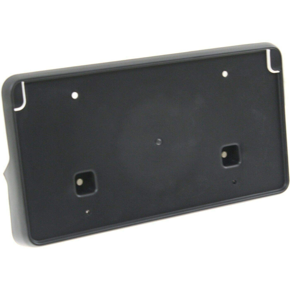DAT AUTO PARTS Front License Plate Bracket Frame Cover Tag Holder Replacement for 2009-2019 Dodge Journey w/ Use w/ 2PC Covers Black Textured Made ...