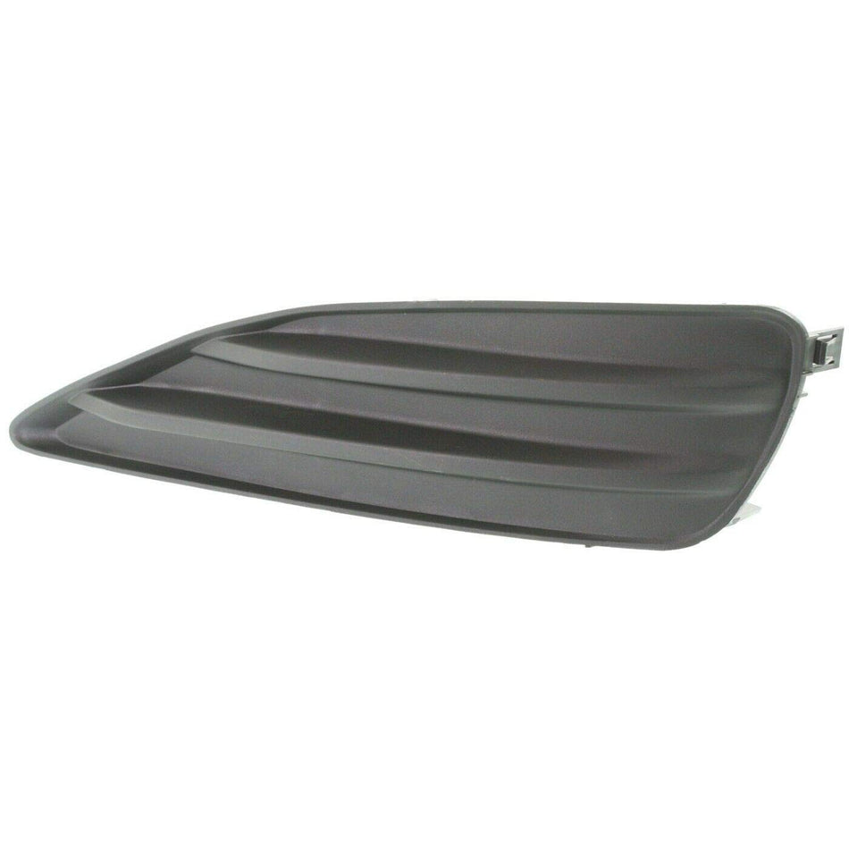 DAT AUTO PARTS Left Front Driver Side Fog Light Cover Replacement for 09-14 Toyota Matrix Black Textured TO1038126 5212802260