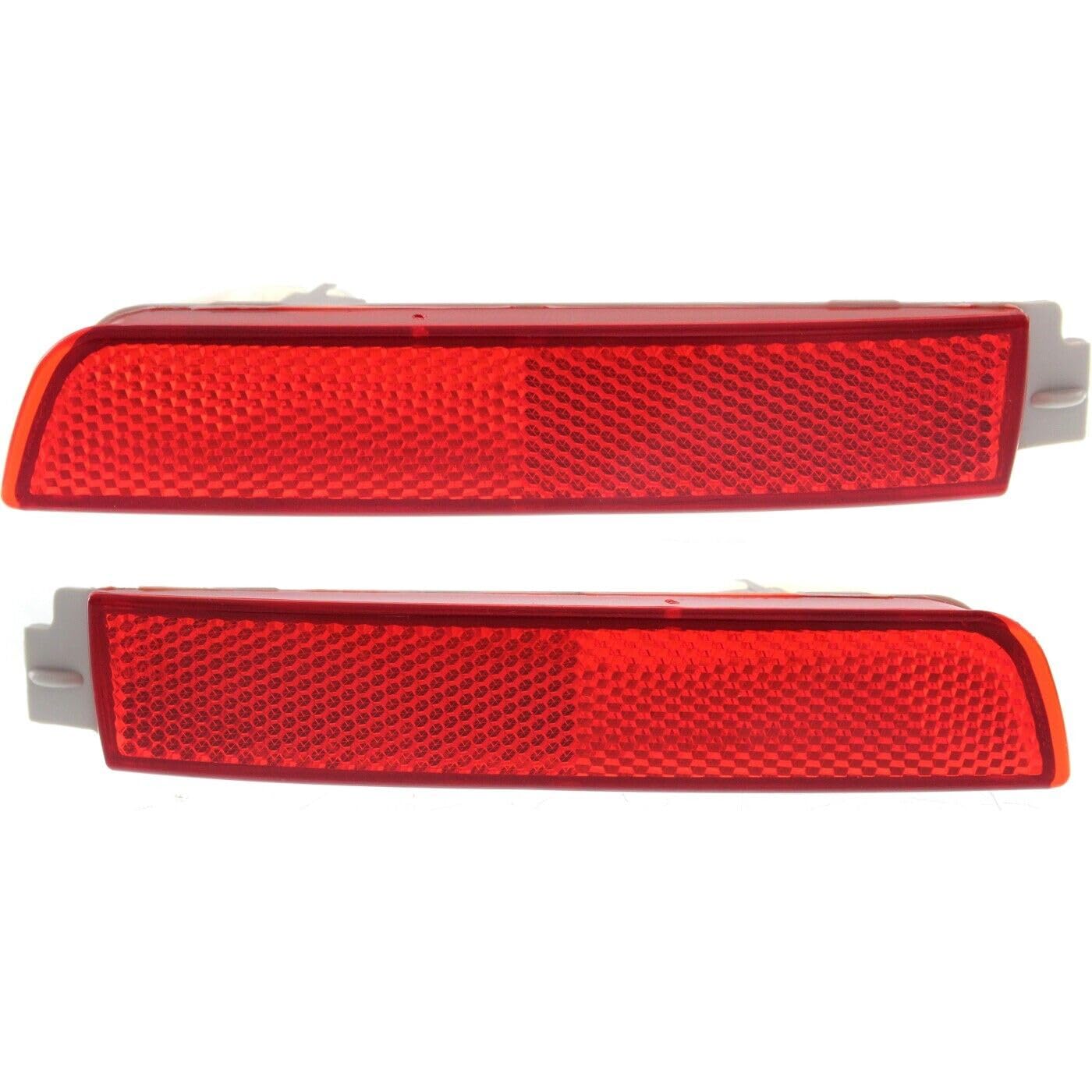 Rear Driver & Passenger Set Bumper Reflector Light Replacement For Nissan 2018-2023 Kicks 2009-2014 Murano 2011-2017 Juke Quest 2013-2019 Sentra 20...