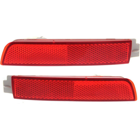 Rear Driver & Passenger Set Bumper Reflector Light Replacement For Nissan 2018-2023 Kicks 2009-2014 Murano 2011-2017 Juke Quest 2013-2019 Sentra 20...