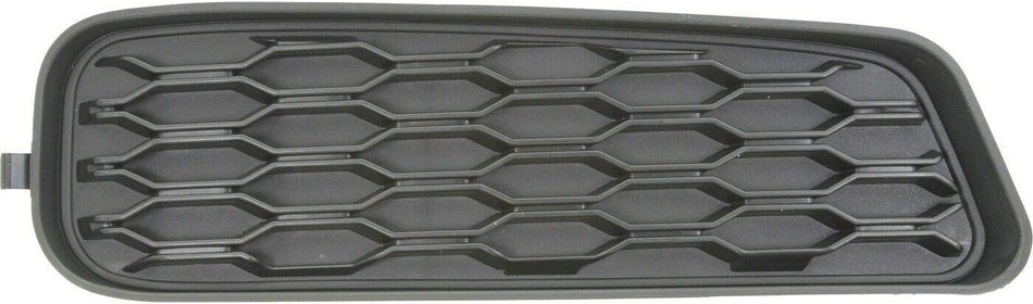 DAT AUTO PARTS Front Right Passenger Side Fog Light Hole Lamp Cover Grille Trim Bumper Insert Replacement For 2011 2012 2013 2014 Dodge Avenger Bla...